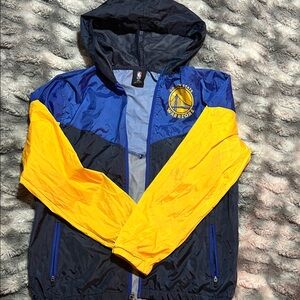 Golden State Warriors Blue and Yellow Jacket